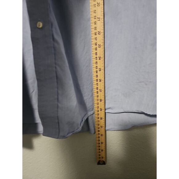 Jos A Bank Men's Executive Collection Light Blue Cotton Dress Shirt 17.5 x 35 - Picture 4 of 5